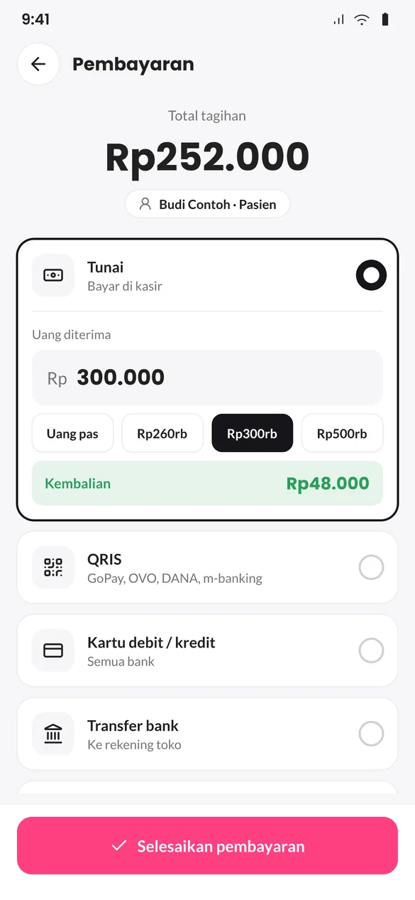 Terima pembayaran